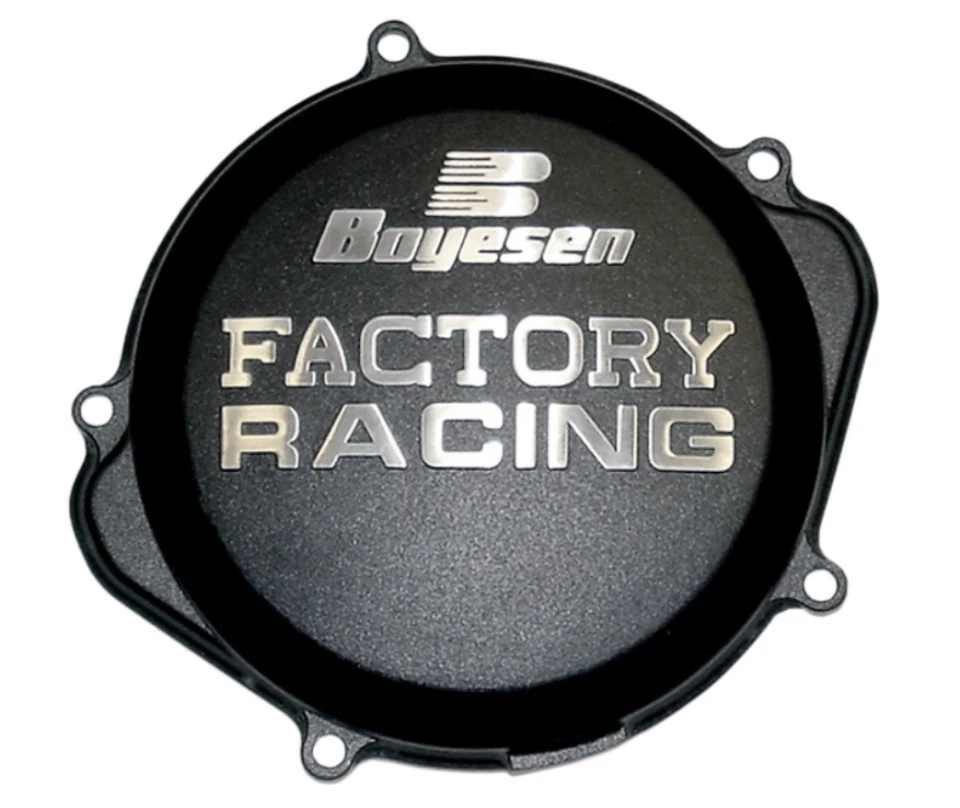 Capa de embreagem 2004-2009 Honda CRF250R preta Boyesen fábrica CC-07B - Imagem 1 de 1