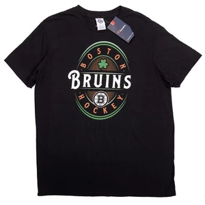 NWT Boston Bruins St. Patrick's Day Forever Lucky T-Shirt Men's Size Large Tee - Picture 1 of 12