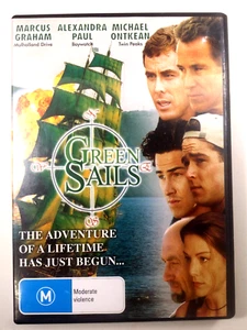 Green Sails DVD Movie Adventure Drama Thriller 2000 Marcus Graham Rare OOP Reg 4 - Picture 1 of 5