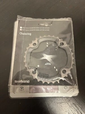 NEW Shimano XTR FC-M970 32T Titanium/Carbon Chainring 3x9s (AB) NEW - Image 1 of 3