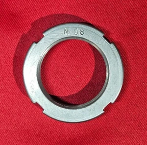 N-08 Lock Nut Bearing Retaining Lock Nut N08, 1-1/2" x 18, 11mm W - NEW - Picture 1 of 3