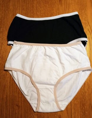 Wonder Nation Girls Black And White Underwear Size 8 - Image 1 of 3