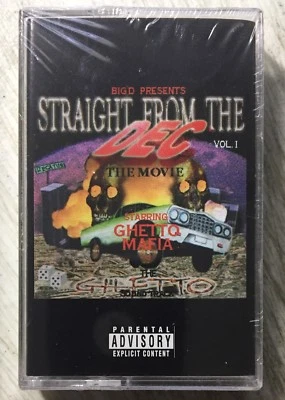 Straight From The Dec Vol 1 The Movie 14 track CASSETTE TAPE NEW Ghetto Mafia OG - Image 1 of 3