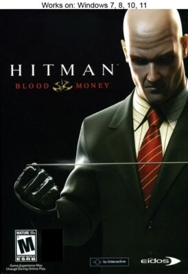 Hitman: Blood Money PC Game 2006 Eidos Windows 10 11 - Image 1 of 2