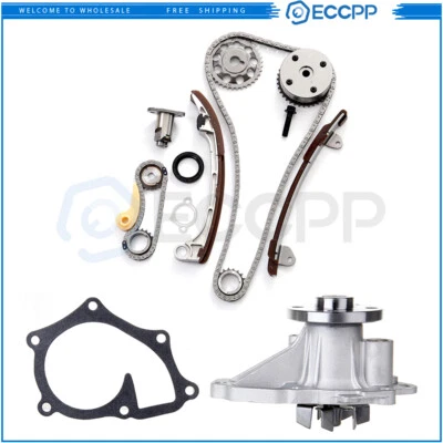 Timing Chain Kit Water Pump For 2002-2008 Toyota Camry Solara 2.4L DOHC - Image 1 of 4