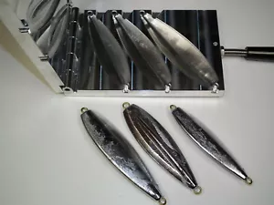 Saltwater Flat Fall Jig mold 11,14,18oz CNC Aluminum Flatfall Keel - Picture 1 of 8