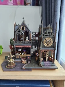 DIY Puzzle Big Doll House with Miniature Furniture - Wooden Toys Xmas Gift Teens - Picture 1 of 9