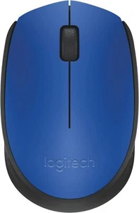 Souris sans fil Logitech Cordless Laser M171 (Noir/Bleu) - Photo 1/1