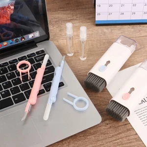 Cleaning Kit Computer Keyboard Cleaner Brush Phone Screen Clean Earphone Clean - Afbeelding 1 van 14