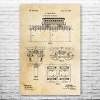 Elevated Railroad Poster Patent Print Transportation Art Industrial Decor