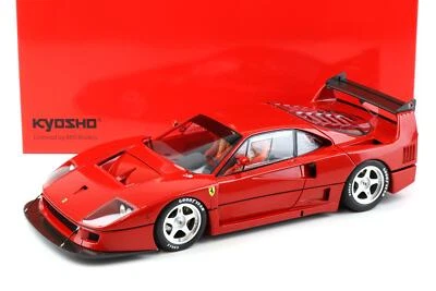 1:12 Kyosho Ferrari F40 Competizione 1989 Rosso Corsa Red Diecast 08602CR - Immagine 1 di 4
