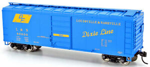 Bowser HO Scale 40' Boxcar - Louisville & Nashville LN #46745