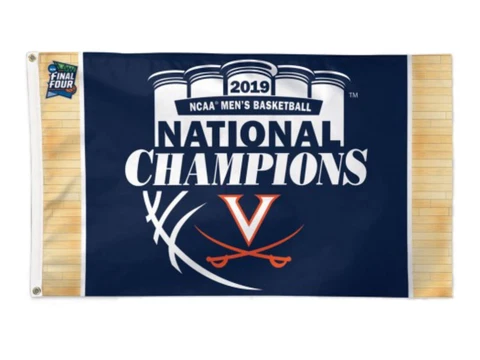 Virginia Cavaliers 2019 Basketball National Champions Deluxe Flag (3'x5') Cover
