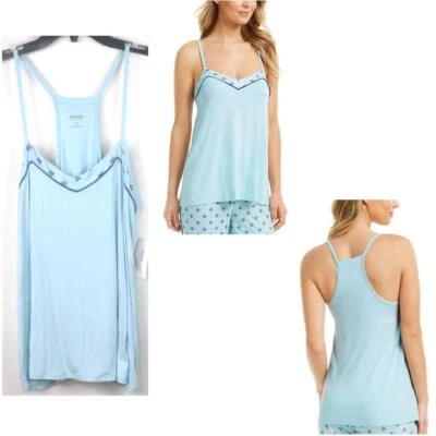 Alfani Ultra Suave Estampado Ribete Camisola Pijama Top Geo Medallion M Nuevo Foto 1 de 4