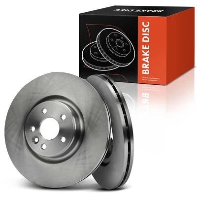 2x Front Side Disc Brake Rotors for Volvo S60 2012-2018 S80 07-16 V60 V70 XC70 - Image 1 of 4