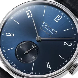 Nomos Tangente Neomatik Blue Gold Automatic Steel Men's Watch - NM191 - - Picture 1 of 5