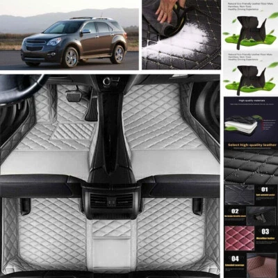 Fit For Renault Captur Car Floor Mats luxury leathers auto Cargo Liners carpets - Изображение 1 из 4