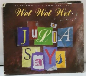 Wet Wet Wet -- Julia says part 2 damaged sleeve CD Album (M0010) - Picture 1 of 3