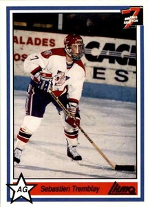 1990-91 7Th Inning Sketch Lhjmq Sebastien Tremblay #246