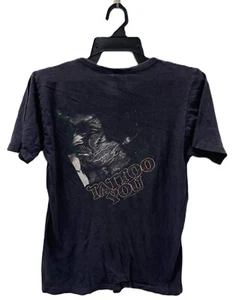 VINTAGE 80s 1981 THE ROLLING STONES EUROPEAN TOUR CONCERT PROMO T-SHIRT ROCK - Picture 1 of 5