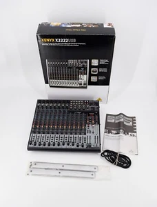 Behringer Xenyx X2222USB Mixer with USB and Effects 22-Channel USB Audio Mixer - Picture 1 of 17
