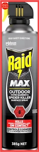 Max Outdoor Home Barrier Spider Killer Spray 385G Spiders Cockroaches Ants Contr - Picture 1 of 12