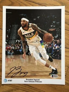 BRANDON INGRAM signed autographed New Orleans Pelicans 8X10 photo - Picture 1 of 4