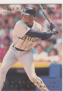 1994 Fleer #4 Ken Griffey, Jr. Golden Moments - Bild 1 von 2