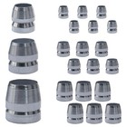 21-Teiliges Rundkeilset mit Axtstiel, Sicherheitsgriff, Metallkeil, Hammers9937