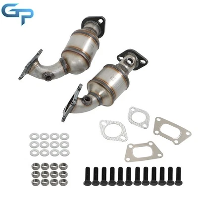 Par de convertidores catalíticos delanteros para GMC Terrain SLT SLE 3,0 L 2010-2012 Foto 1 de 4