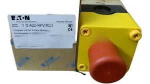 1PZ Stop di emergenza scatola impermeabile A22-RPV/KC/I NUOVO - Foto 1 di 2