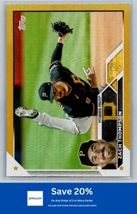 2023 Topps #2 Zach Thompson Gold Foil Pittsburgh Pirates I51 - Picture 1 of 2