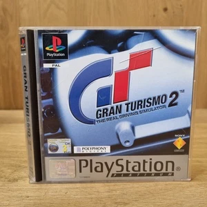 Gran Turismo 2 Platinum Game Ps1 Playstation 1 Complete With Manual - Picture 1 of 6