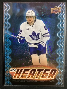 2024-25 Upper Deck On A Heater William Nylander #OH-14 Speckled Maple Leafs - Bild 1 von 2