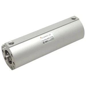 SMC NCDQ8A056-200 Compact Cylinder, ø9/16in Bore, 2in Stroke, #10-32UNF, 200psi - Picture 1 of 10