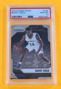 2016 PANINI PRIZM #192 BUDDY HIELD RC PSA 10 GEM MINT - Picture 1 of 2
