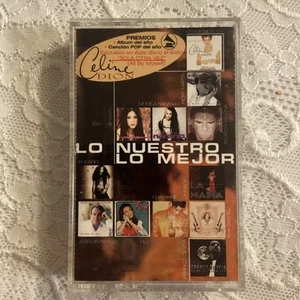 Lo Nuestro Y Lo Mejor Cassette Tape 1997 Celine Dion - Picture 1 of 1