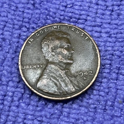 1942-S Lincoln Wheat Penny - Obverse DATE  and Reverse SEVERAL ERRORS - Image 1 of 4
