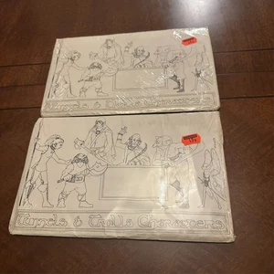Tunnel & Trolle Figuren - 2 Sealed Packs - Flying Buffalo RPG 70er/80er - Bild 1 von 2