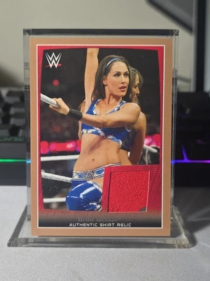 2015 WWE WWF Topps Brie Bella Relic /10 Free Ship Please Read Description - Image 1 of 4