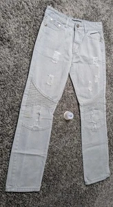 Reset Denim Jeans Damen 14/29 grau Destroyed - Bild 1 von 6