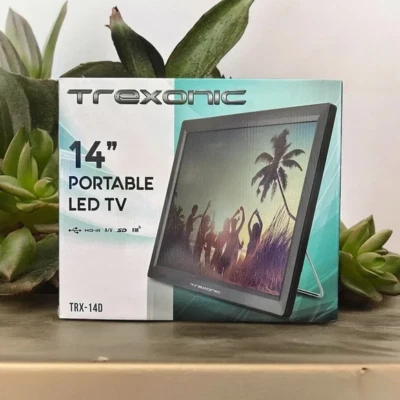 Trexonic 14" Portable LED TV - Image 1 of 4