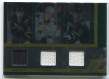 2010-11 Zenith Mozaics Materials 7 Daley Brad Richards Jamie Benn Triple Jersey