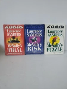 Lot of 3 McNally's Trial, Risk, Puzzle by Lawrence Sanders all new sealed - Imagen 1 de 2