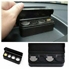 1x Car Coin Case Organizer Storage Mini Box Plastic Holder Portable Accessories