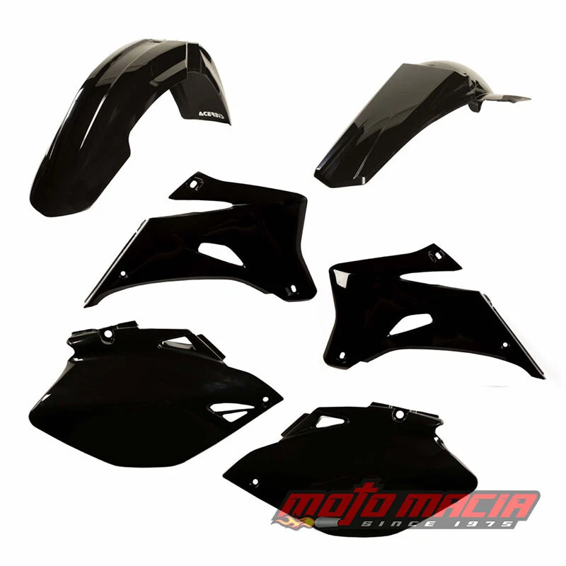 ACERBIS  PLASTIC KIT BLACK Yamaha YZ250F YZ450F 2006-2009  2071110001  fitment Foto 1 de 1