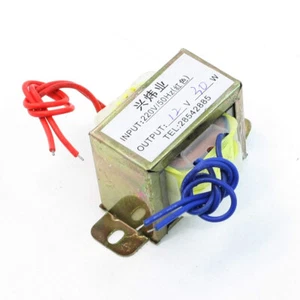 220 V 50 Hz à 12 V 30 W noyau de ferrite Vertical monophasé AE Power Transformer - Photo 1 sur 1