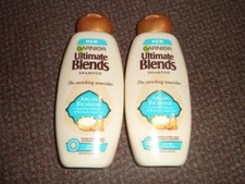 2 BOTTLES GARNIER ULTIMATE BLENDS ARGAN RICHNESS SHAMPOO 360 ml - haircare