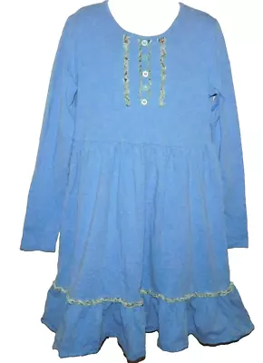 MATILDA JANE LAP DRESS CAITLIN FRIENDS FOREVER BLUE PLAY LONG SLEEVE size 10 - Image 1 of 4