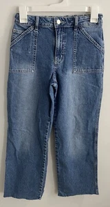 Art Class - Girl's Size 14 High Rise Baggy Straight Jeans Relaxed Hip and Thigh - Picture 1 of 7
